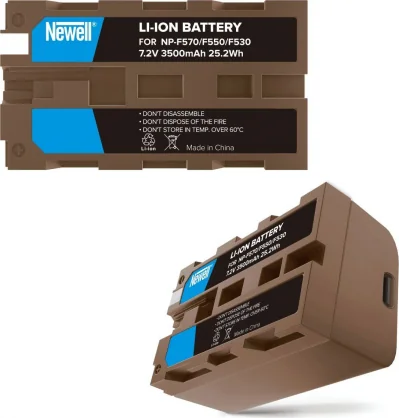 Baterija Newell NL3393 Sony NP-F570 USB-C