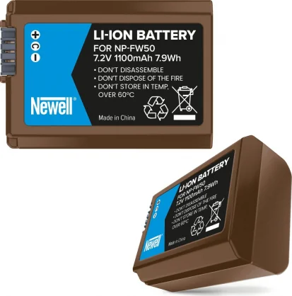 Baterija Newell Pakaitinė baterija Sony NP-FW50 USB-C