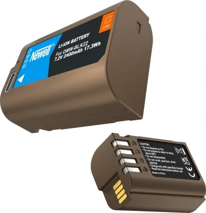 Baterija Newell Replacement battery Panasonic DMW-BLK22 USB-C