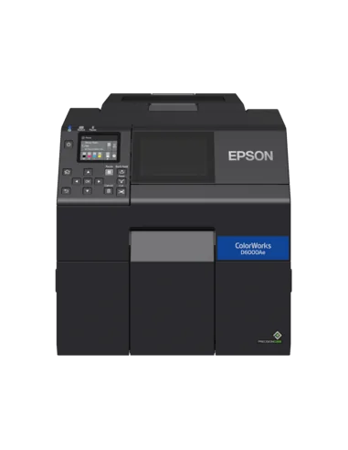 ColorWorks D6000 dye inc, cutter, disp., USB, Ethernet, black
