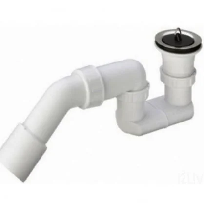 Dušo kabina Viega Viega shower tray siphon with strainer and rubber stopper 52mm chrome