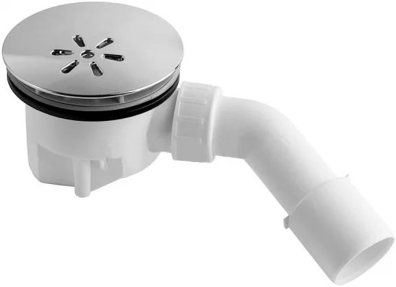Dušo kabina Viega Viega Tempoplex shower tray trap with 90mm cover chrome (364786S)