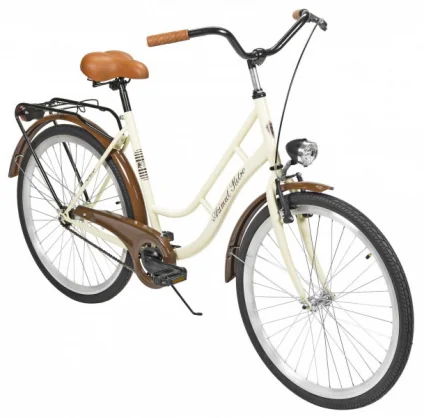 Dviratis Azimut Retro 26" 2023 Cream