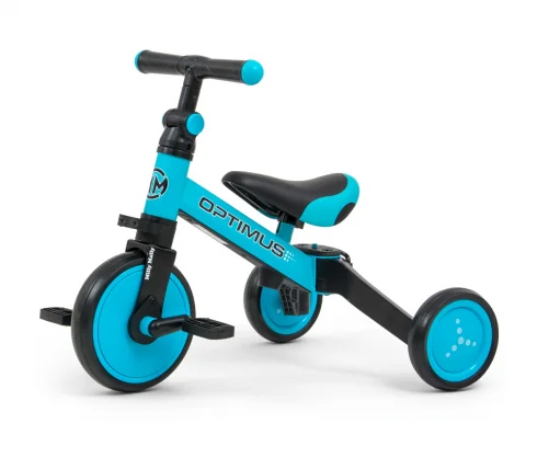 Dviratis Milly Mally Cross-Country Bike 3-in-1 Optimus mėlynas