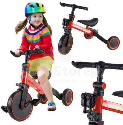Dviratis Trike Fix Mini 3in1 Red