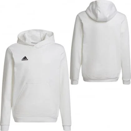 Džemperiai Adidas Adidas Bluza adidas ENTRADA 22 Hoody Y HG6303 HG6303 biały 116 cm