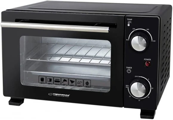 Elektrinė krosnelė Esperanza EKO007N Black