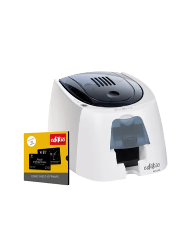 Evolis Edikio Access - Guest Solution, single sided, 12 dots/mm (300 dpi), USB, kit (USB)