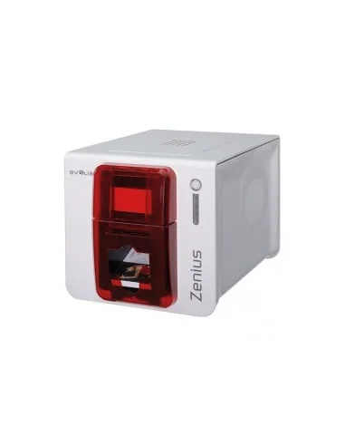 Evolis Zenius Classic, single sided, 12 dots/mm (300 dpi), USB, red