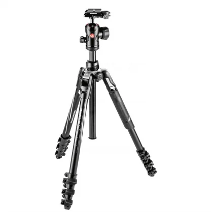 Fotoaparato stovas MANFROTTO BeFree Advance Kit Twist rinkinys, juodas
