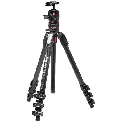 Fotoaparato stovas MANFROTTO Tripod kit MK055CXPRO4BHQR CF