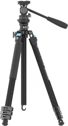 Fotoaparato stovas Sirui Carbon Fiber Kit L-224F + KV-5