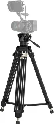 Fotoaparato stovas SmallRig 4163 tvirtas aliuminio vaizdo trikojis rinkinys FreeBlazer AD-80