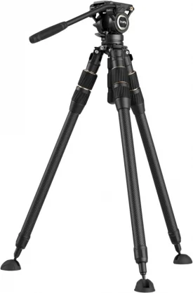 Fotoaparato stovas SmallRig 4643 Carbon Fiber Tripod Kit with Head FT-S303