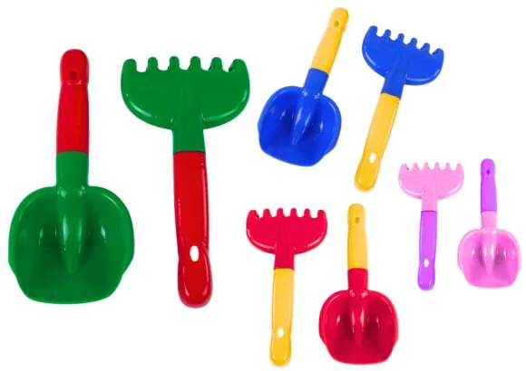 Hemar Sand Rake Set, Spatula, Two-color, 2 pcs. Mix