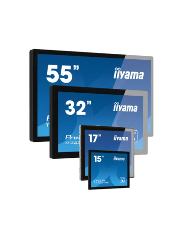 iiyama ProLite open-frame LCDs, 39.6 cm (15,6), Projected Capacitive, 10 TP, Full HD, kit (USB), black