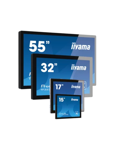 iiyama ProLite TF2438MSC-B2, touch monitor, open-frame, 60.5 cm (23,8), Projected Capacitive, 1920x1080 pixels, flush glass fro