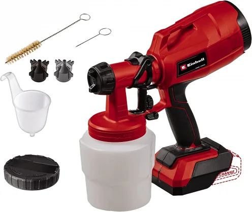 Įrankis Einhell Cordless paint spray system TC-SY 18/ 60 Li-Solo, spray gun (re
