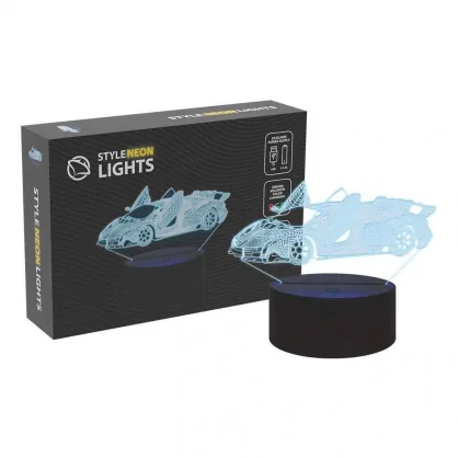 Išmanioji lempa Manta SNL64RGB LED lamp Light decoration Car 3D RGB