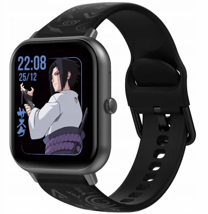 Išmanusis laikrodis Abyx Fit Touch 3 Sasuke Uchiwa Space Gray