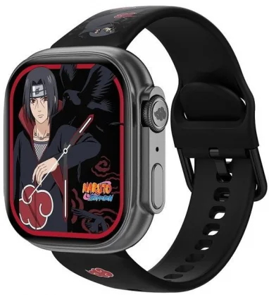 Išmanusis laikrodis Abyx Fit Touch 5 Itachi Uchiwa Space Gray