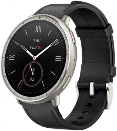 Išmanusis laikrodis Amazfit Active 2 Black Leather
