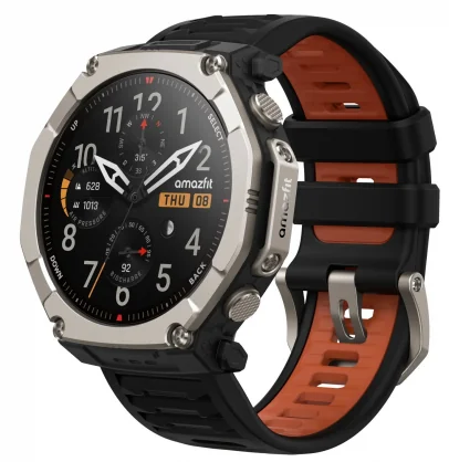 Išmanusis laikrodis Amazfit T-Rex Ultra 2 Silver/ Black