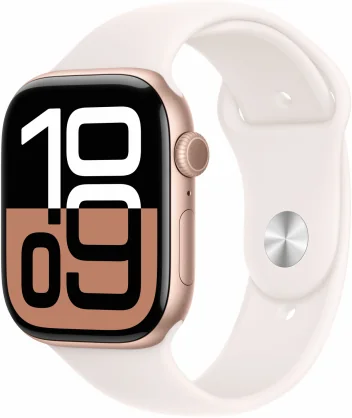 Išmanusis laikrodis Apple Watch Series 10 46mm Rose Gold/ Light Blush Band - M/ L