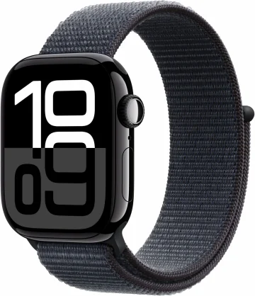 Išmanusis laikrodis Apple Watch Series 10 Cellular 42mm Jet Black/ Ink Loop