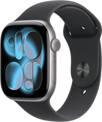 Išmanusis laikrodis Apple Watch Series 11 46mm Space Grey / Black Sport Band - M/ L