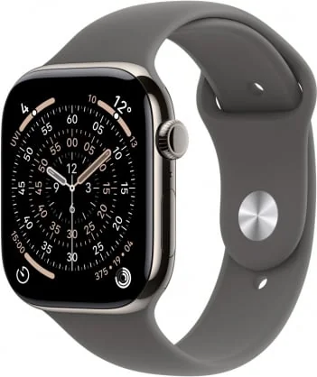 Išmanusis laikrodis Apple Watch Series 11 Cellular 42mm Natural Titanium / Stone Grey Sport S/ M