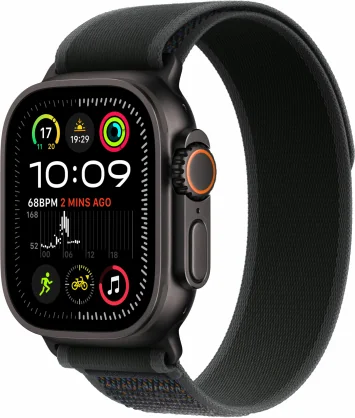 Išmanusis laikrodis Apple Watch Ultra 2 (2024) 49mm Black Titanium/ Black Trail Loop - M/ L
