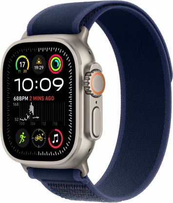 Išmanusis laikrodis Apple Watch Ultra 2 (2024) 49mm Natural Titanium/ Blue Trail Loop - S/ M