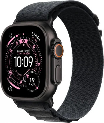 Išmanusis laikrodis Apple Watch Ultra 3 49mm Black Titanium/ Black Alpine Loop - Large
