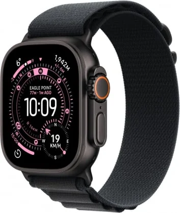 Išmanusis laikrodis Apple Watch Ultra 3 49mm Black Titanium/ Black Alpine Loop - Medium