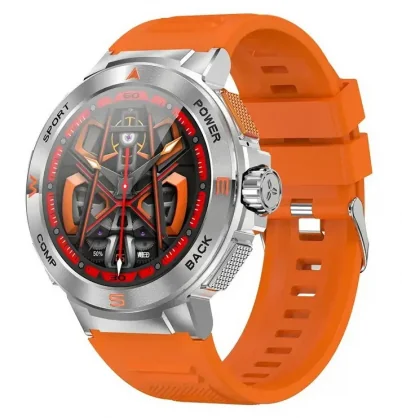 Išmanusis laikrodis BlitzWolf BW-AT5 Silver/ Orange