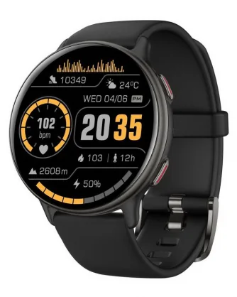 Išmanusis laikrodis Carneo GTR Active HR+ Black