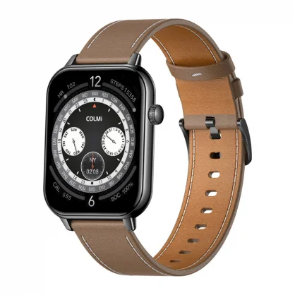 Išmanusis laikrodis Colmi C28 Black/ Brown