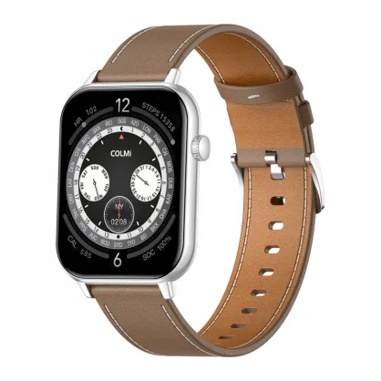 Išmanusis laikrodis Colmi C28 Silver/ Brown