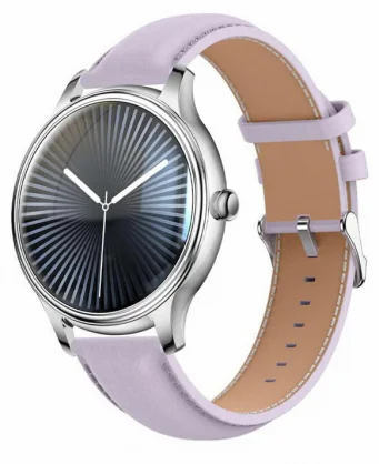 Išmanusis laikrodis Colmi L28 Silver/ Purple Leather