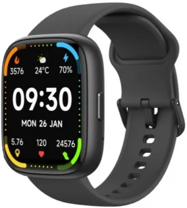 Išmanusis laikrodis EcoWatch EW06 Black