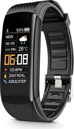 Išmanusis laikrodis Emporia Fit Basic Activity Tracker Black