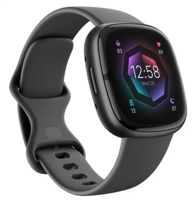 Išmanusis laikrodis Fitbit Sense 2 Shadow Gray/ Graphite