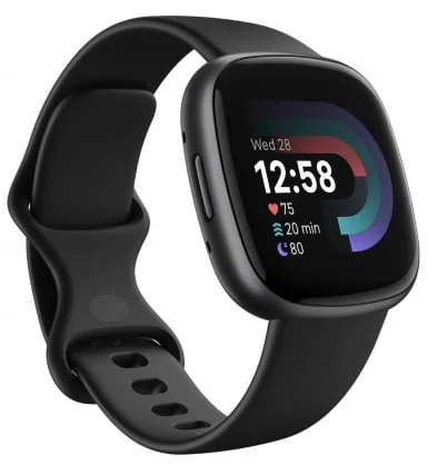 Išmanusis laikrodis Fitbit Versa 4 Black/ Graphite