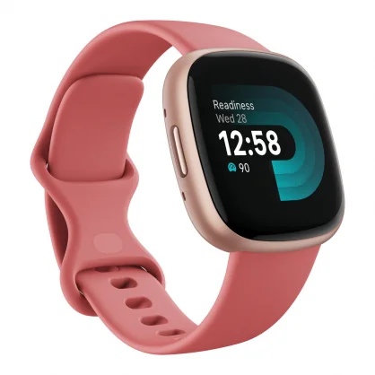 Išmanusis laikrodis Fitbit Versa 4 Pink Sand/ Copper Rose
