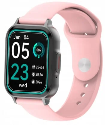 Išmanusis laikrodis Forever SW-115 Lite Gray/ Pink
