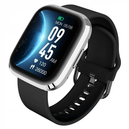 Išmanusis laikrodis GARETT GRC Style Silver/ Black