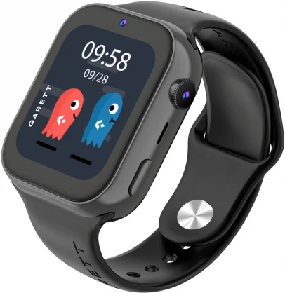 Išmanusis laikrodis GARETT Kids Twin 2 4G Black