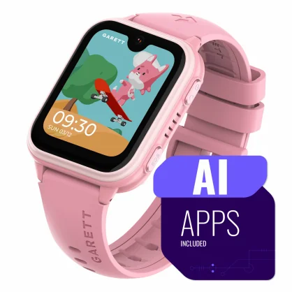 Išmanusis laikrodis GARETT Kids Vibe AI 4G Pink