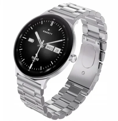 Išmanusis laikrodis GARETT Quantum Silver Steel